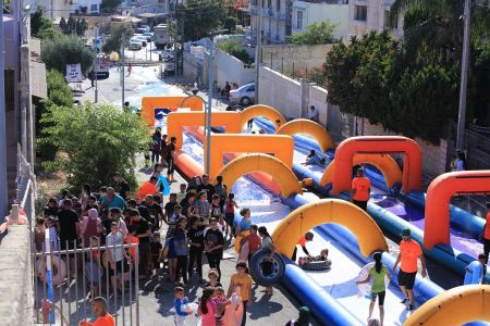 بحر من الفعاليات لأطفال كفر برا ضمن مشروع ثقافة الضواحي في الصيف